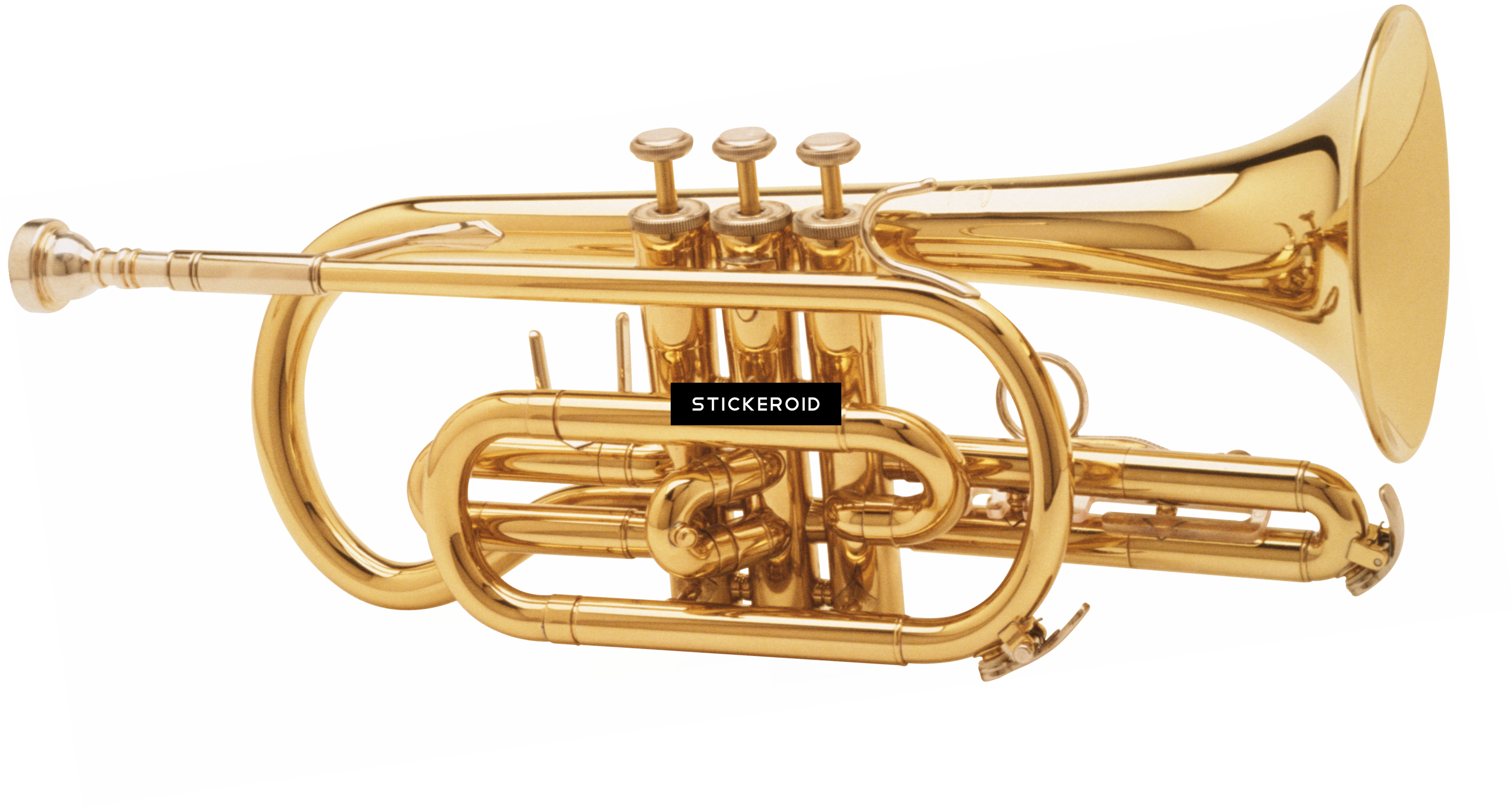 Трамбон And Saxophone Trumpet - Jazz In The House 5 (3190x1706), Png Download