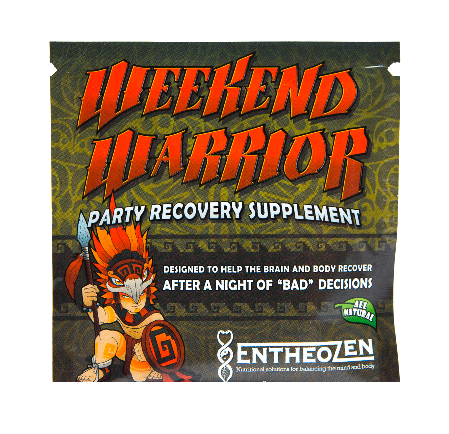 Weekend Warrior Party Recovery 5-pack Anti Hangover (1500x1400), Png Download