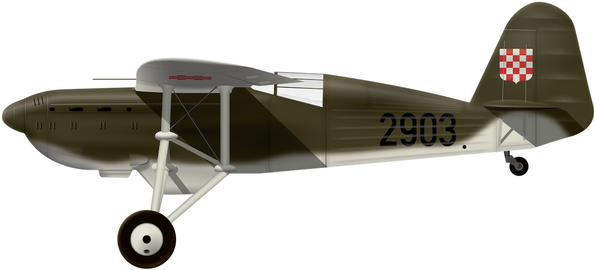 Croatian - Ikarus Ik 2 (1280x618), Png Download