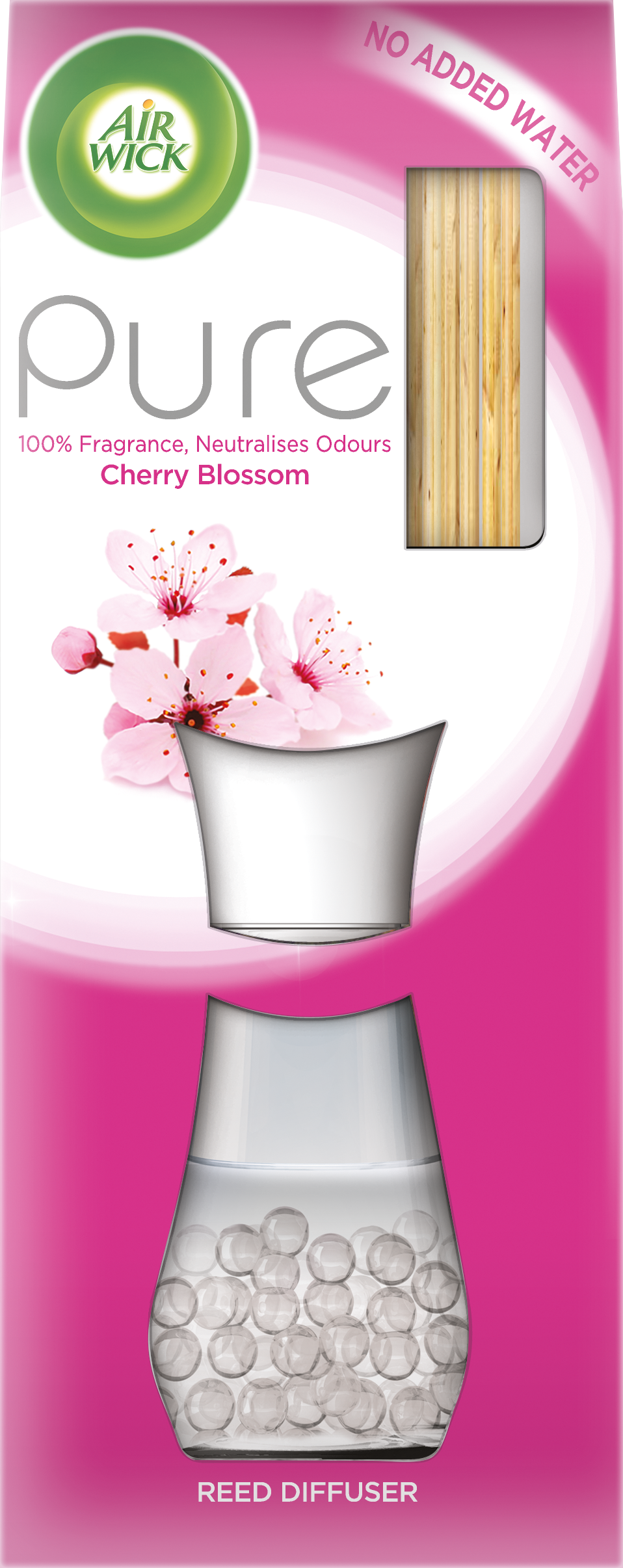 Air Wick Pure Cherry Blossom Room Spray 250 Ml (958x2412), Png Download