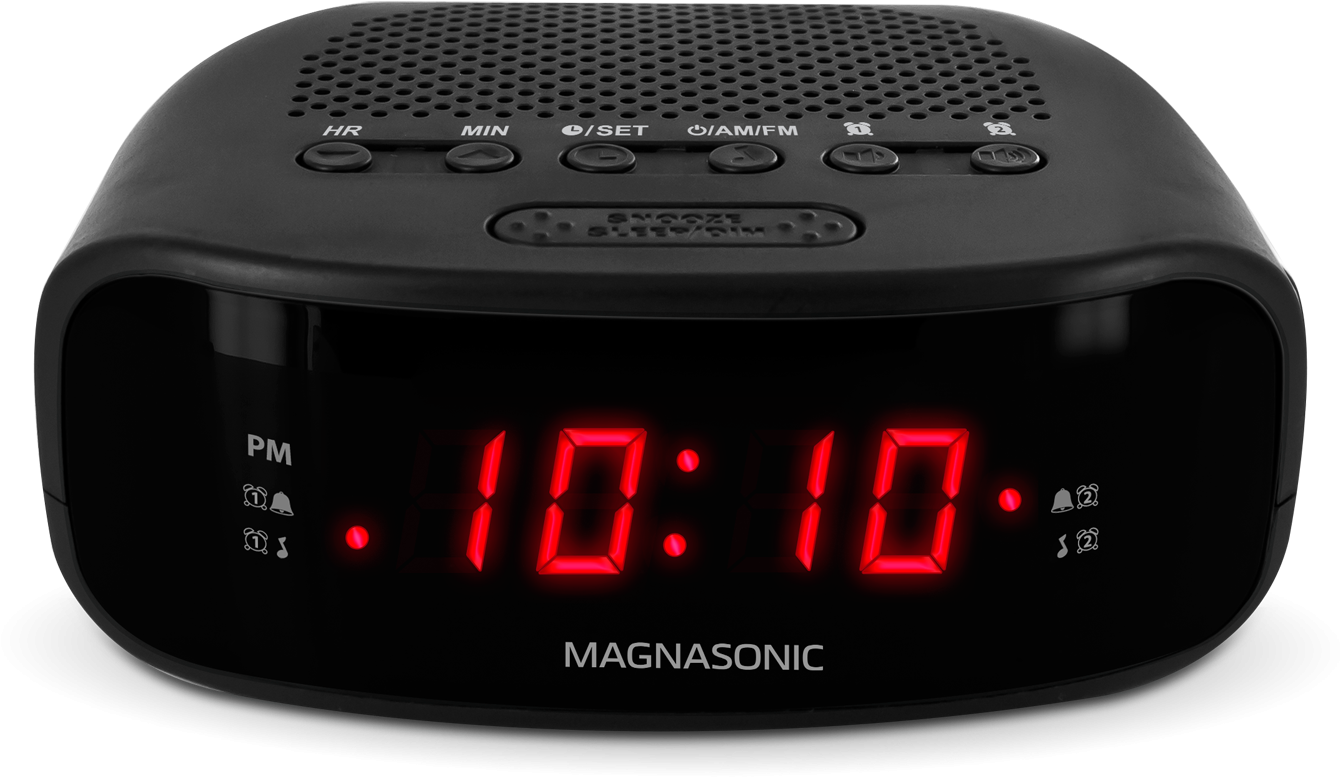 Digital Am/fm Clock Radio - Electrohome Digital Am/fm Clock Radio With Battery (1500x1500), Png Download