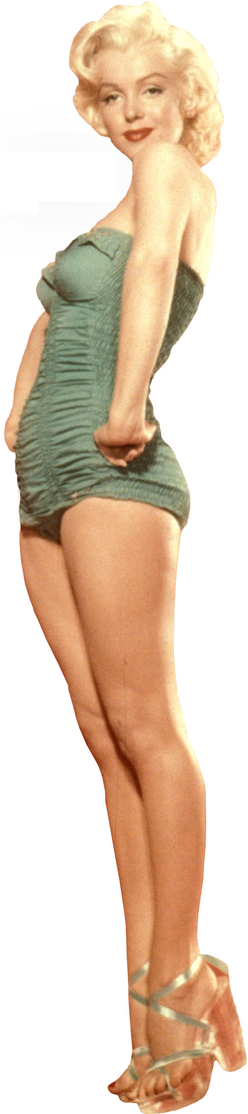 Marilyn Monroe Fashion (510x2270), Png Download