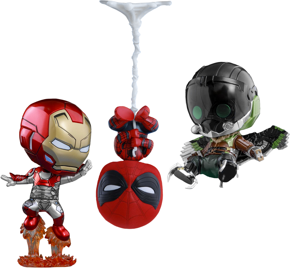 Homecoming - Spider Man Homecoming Vulture Spiderman And Iron Man (1192x1101), Png Download