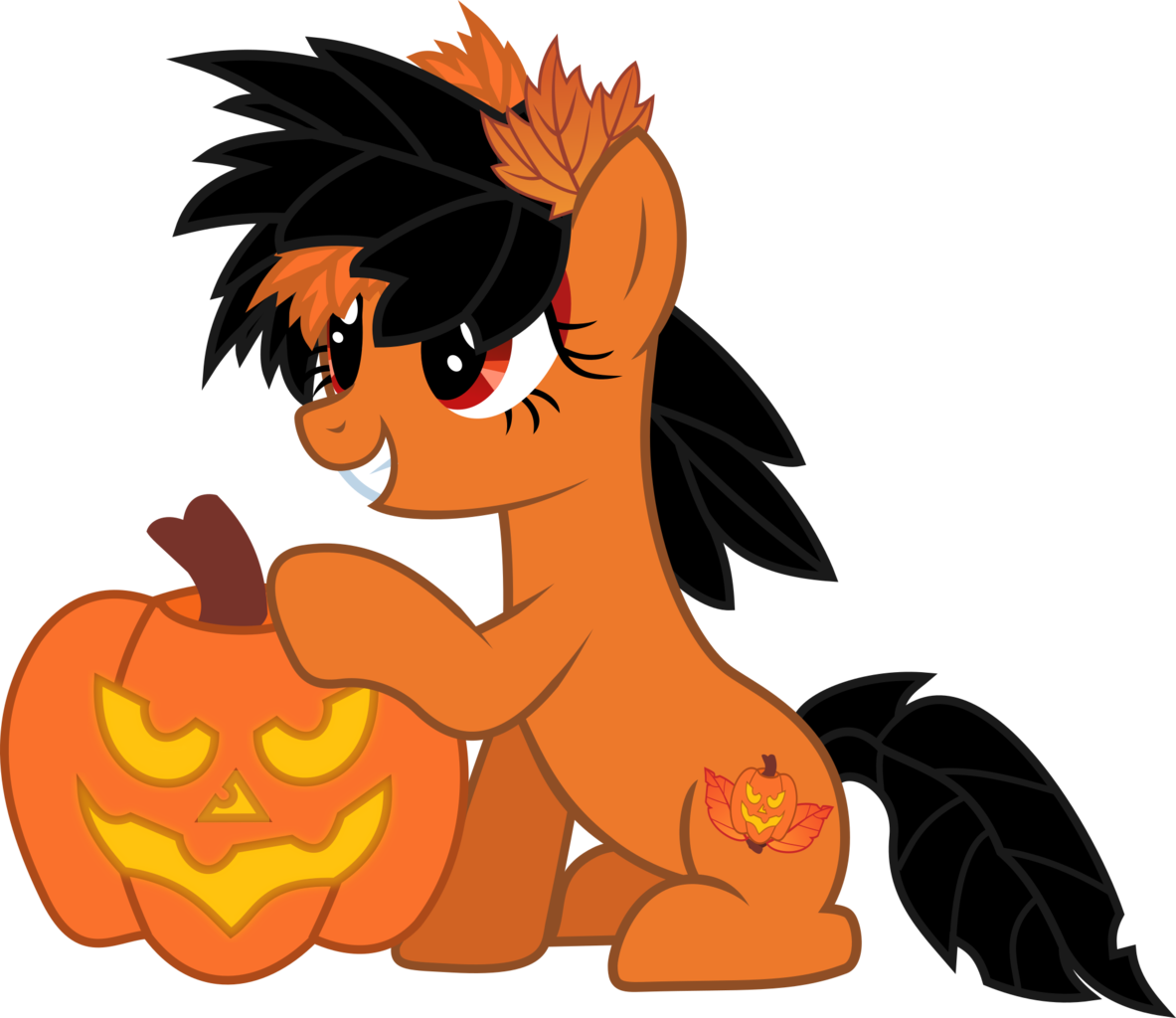 Lightningbolt, Autumn, Derpibooru Exclusive, Earth - Cartoon (1183x1024), Png Download