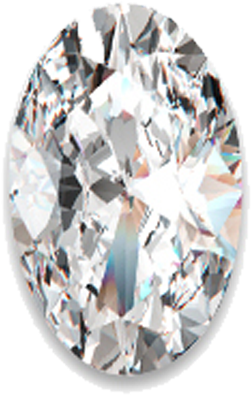 Oval Diamond - Oval Cut Loose Diamond (0.74 Ct, F ,vvs1) (800x600), Png Download