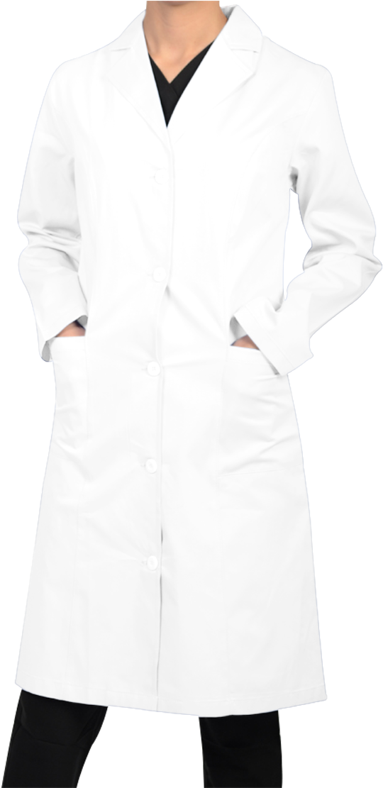 Lab Coat Download Png - White Coat (870x1110), Png Download