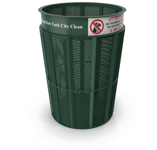Waste Basket Png Free Download - Waste Container (600x600), Png Download