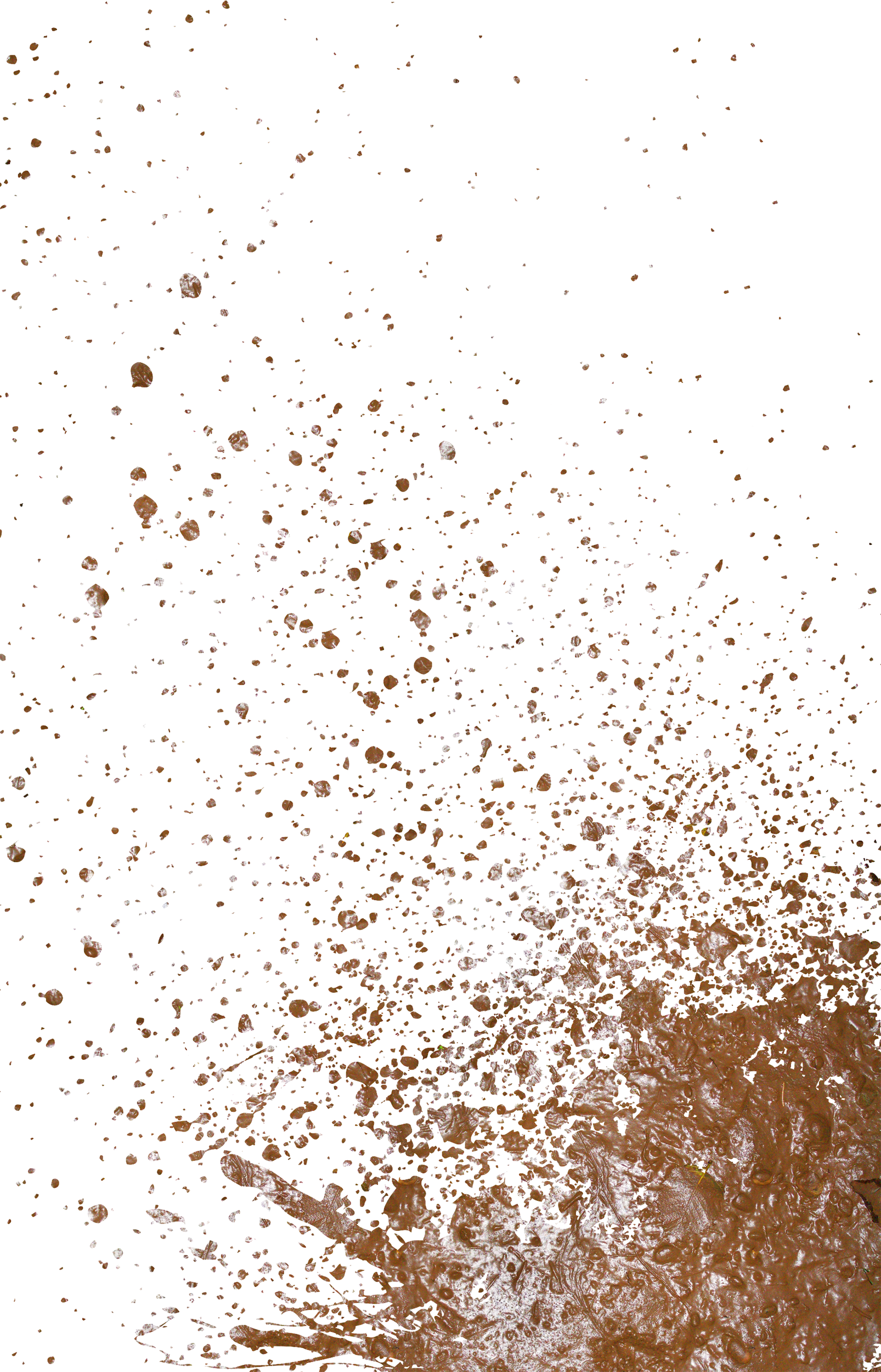 Mud Splatter (480x747), Png Download