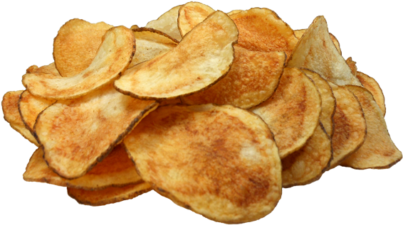 Cheesesteak Factory Homemade Chips - Homemade Potato Chips Png (840x456), Png Download