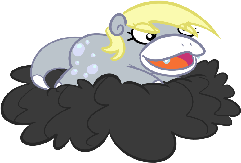 Tess, Cloud, Crossover, Cutie Mark, Dead Source, Derpy - Derpy Hooves (780x579), Png Download