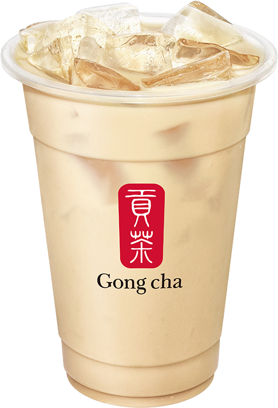 Caramel Milk Tea - Gong Cha (900x900), Png Download