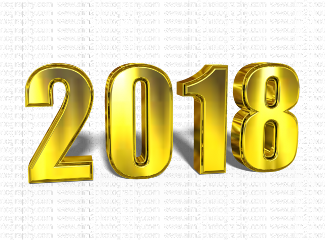 Dead Rising Clipart New Years Eve - 2018 Happy New Year Png (640x480), Png Download