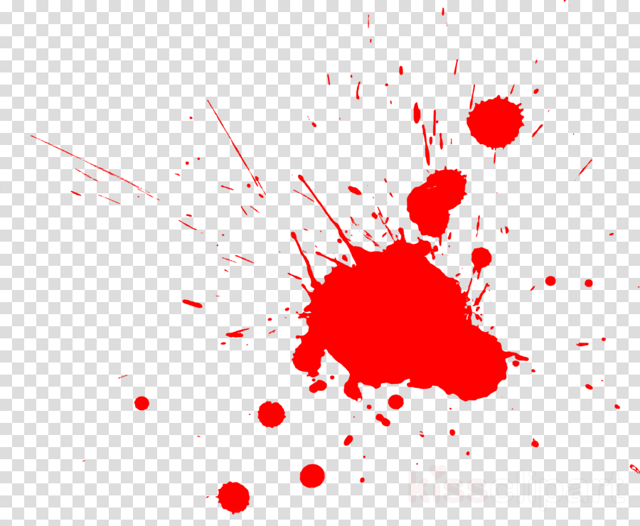 Download Red Paint Splatter Png Clipart Clip Art Heart - Portable Network Graphics (900x740), Png Download