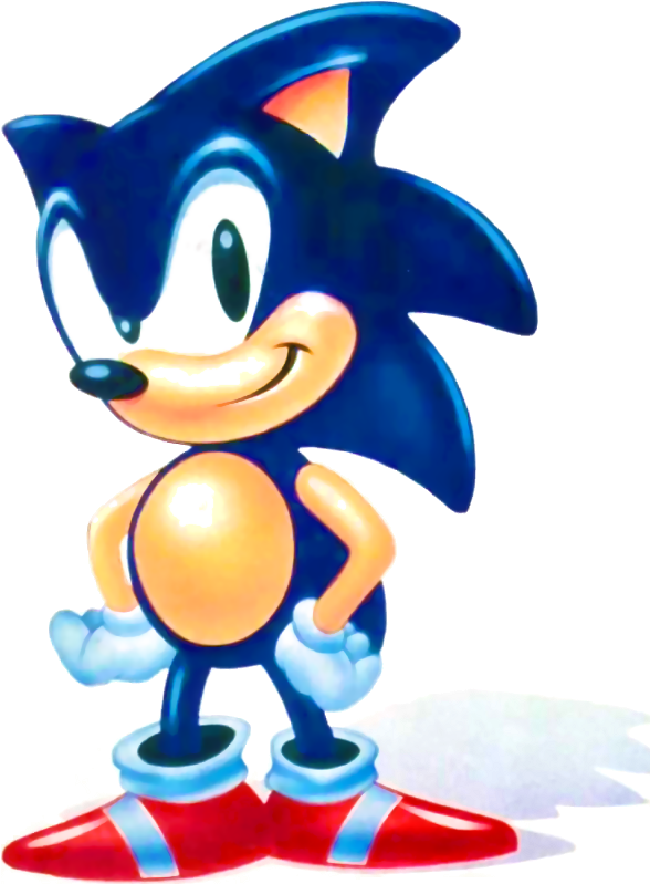 Sonic The Hedgehog - Sonic The Hedgehog High Resolution (724x845), Png Download