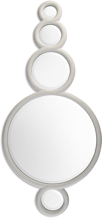 Tondi Mirror - Christopher Guy (800x800), Png Download