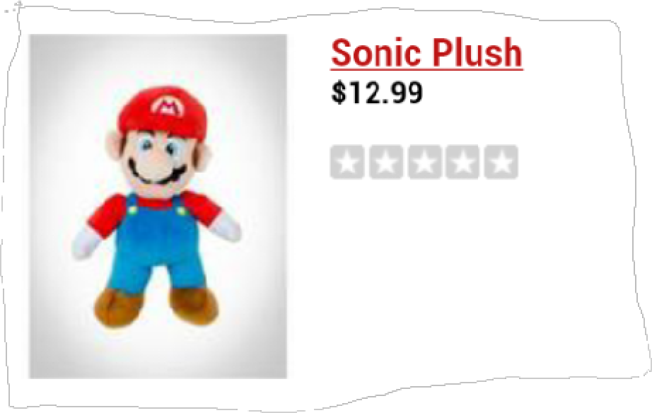 Hey Guys I Think I Found The Perfect Sonic Plush - Cartoon (922x584), Png Download