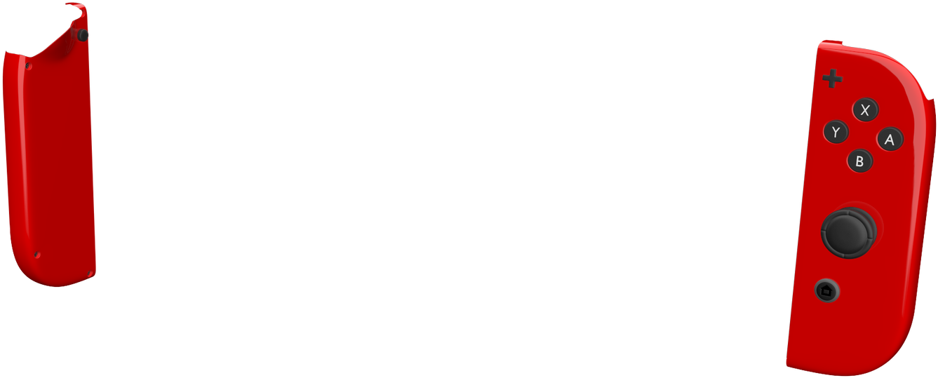 Net/nintendo Switch Painted/parts/ - Parallel (2000x1200), Png Download