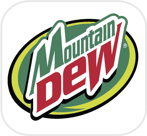 Mountaindew - Mountain Dew Black And White (900x900), Png Download