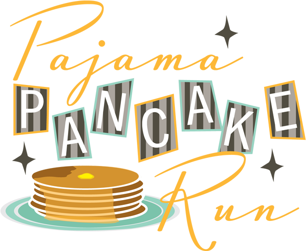 Pajama Pancake Run - San Antonio (695x560), Png Download