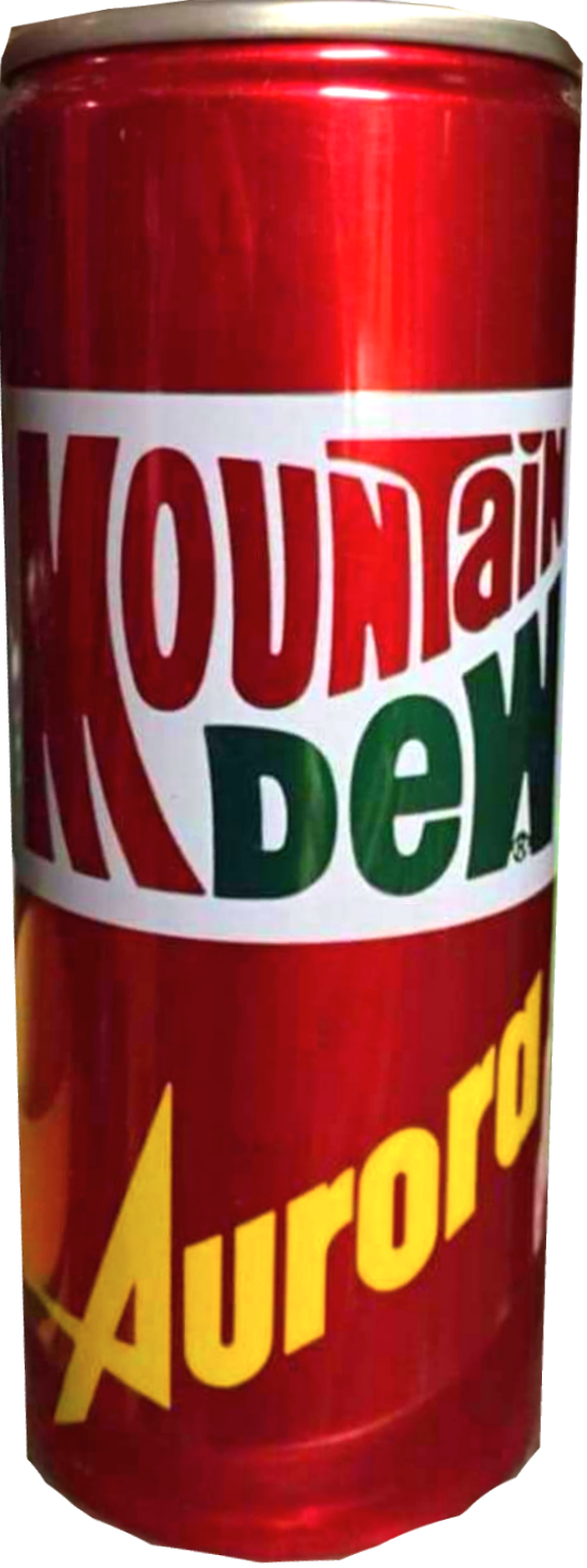 Aurora250en - Mountain Dew (548x1462), Png Download