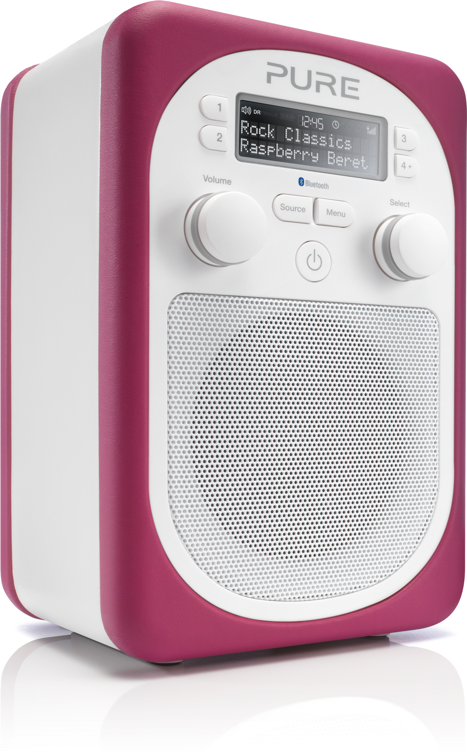 Evoke D2 Mio With Bluetooth Raspberry Dynamic - Pure Dab Radio Evoke D2 Mio Bluetooth - Aloe (2500x2500), Png Download