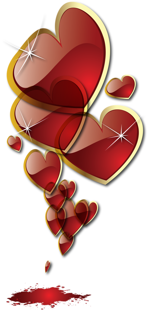 Фото, Автор K - Valentines Day Backgrounds (490x1024), Png Download