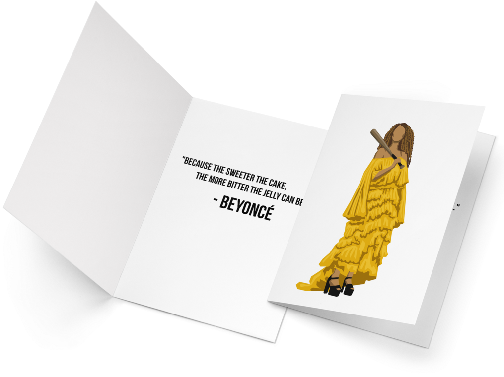 Beyonce Card Beyonce Card - Beyoncé (1024x1374), Png Download