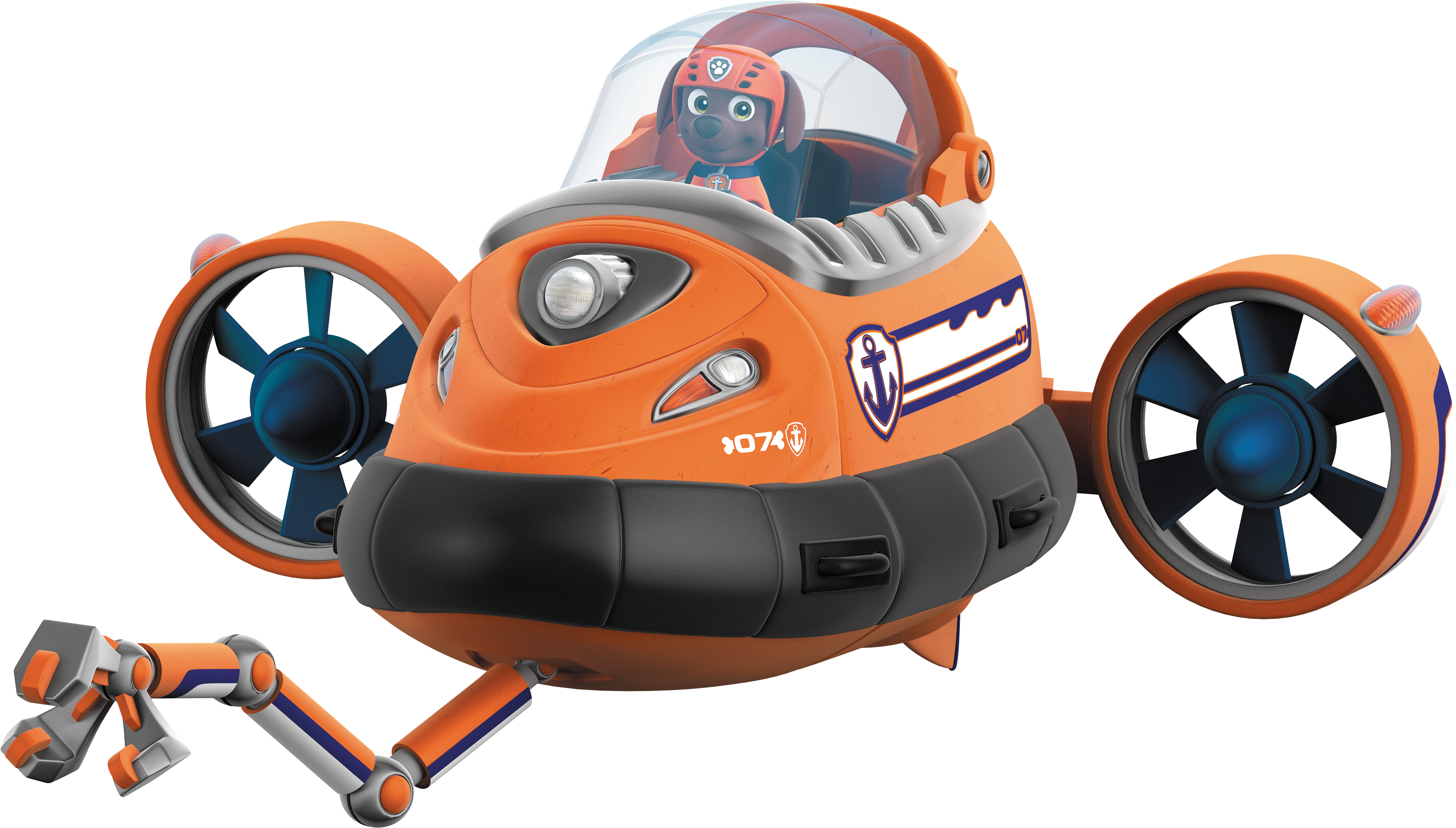 08, January 5, 2016 - Paw Patrol Vehicle Clipart (4865x2738), Png Download