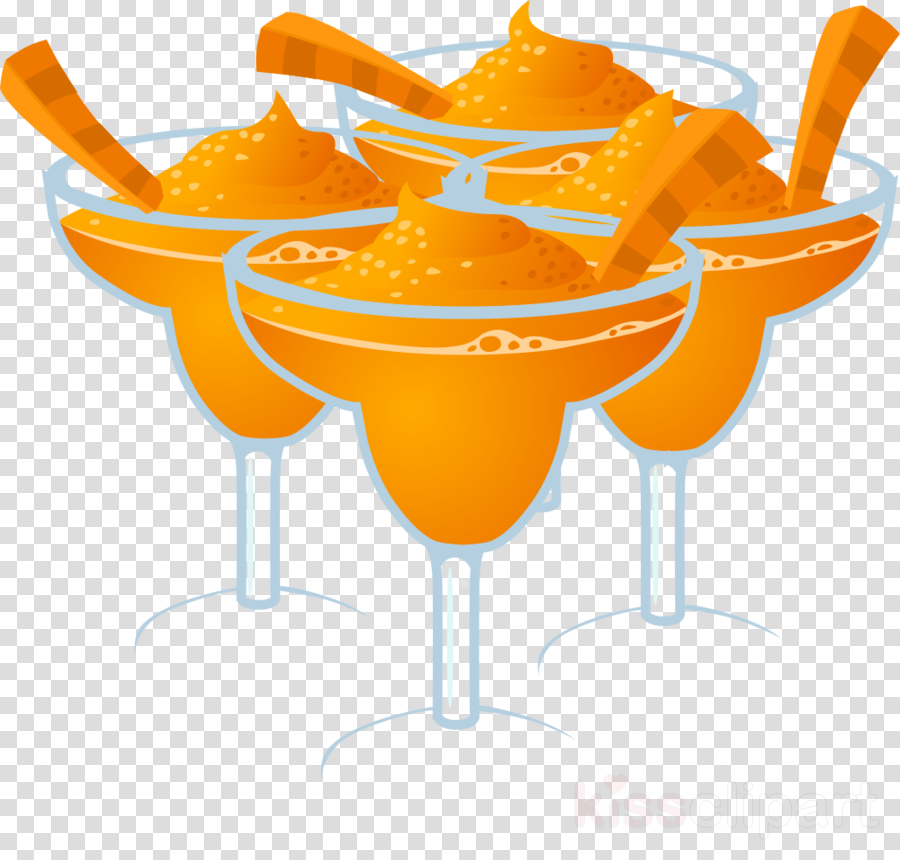 Clip Art Clipart Margarita Smoothie Orange Drink - Clip Art (900x860), Png Download