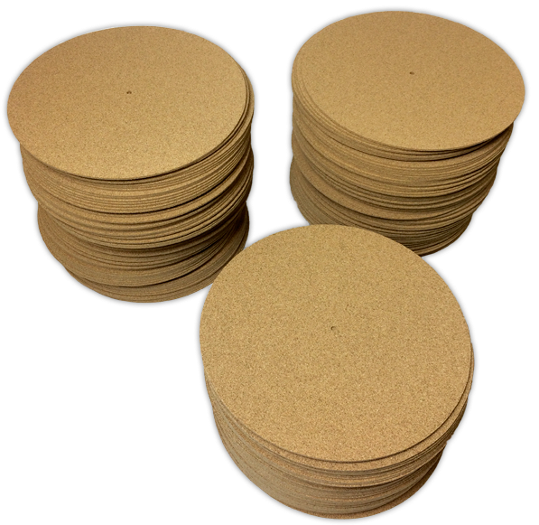 12″ Blank Cork Slipmats - Slipmat (750x750), Png Download