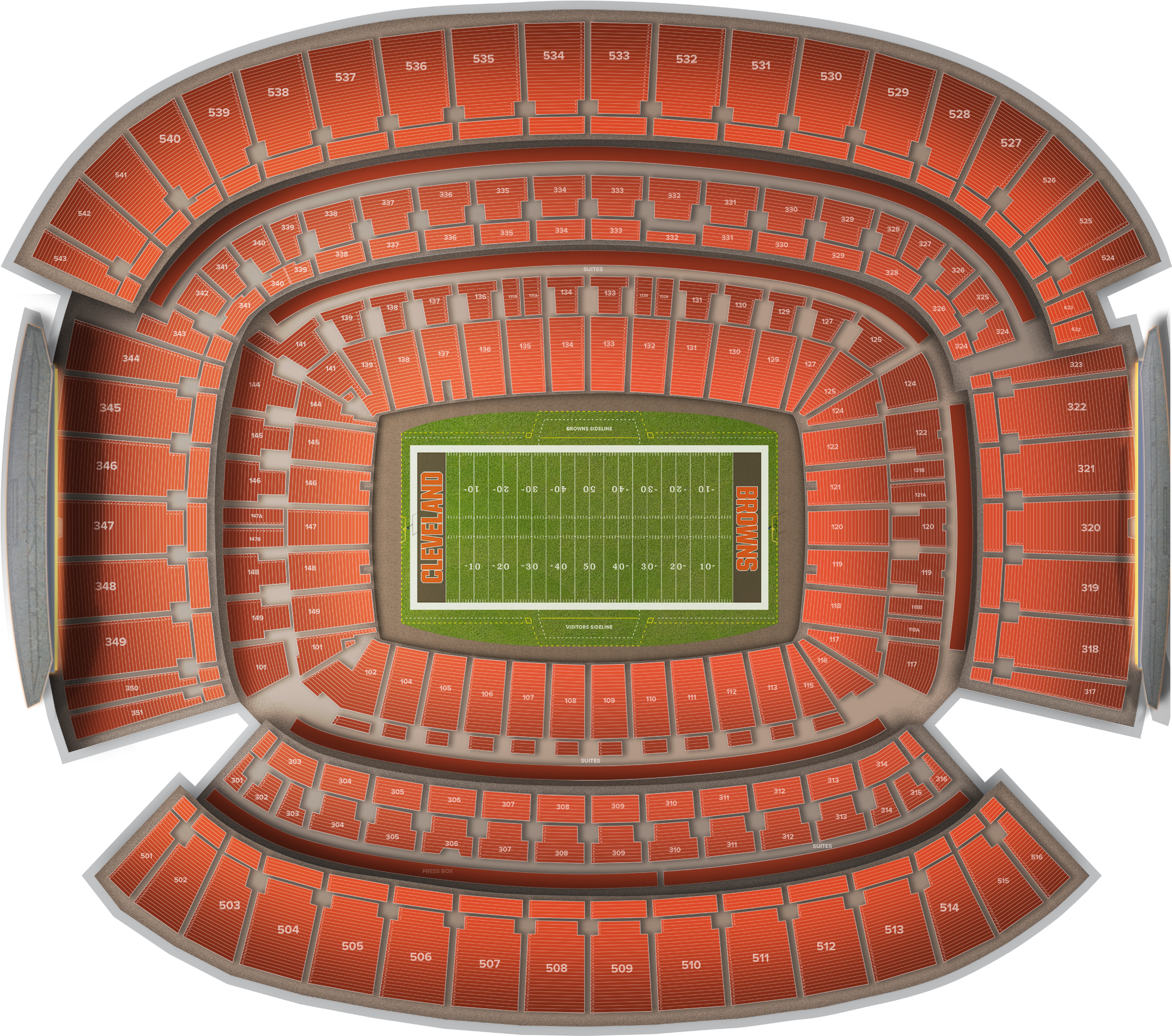 Baltimore Ravens At Cleveland Browns At Firstenergy - Cleveland (2560x1936), Png Download