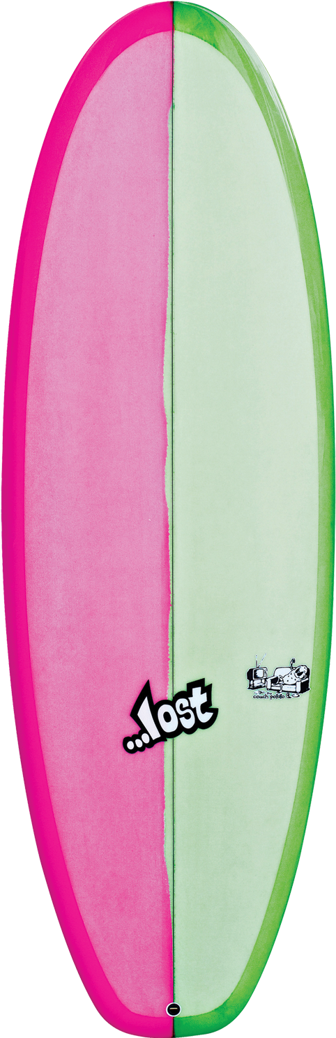 Lost Couch Potato - Lost Surfboards (600x1614), Png Download