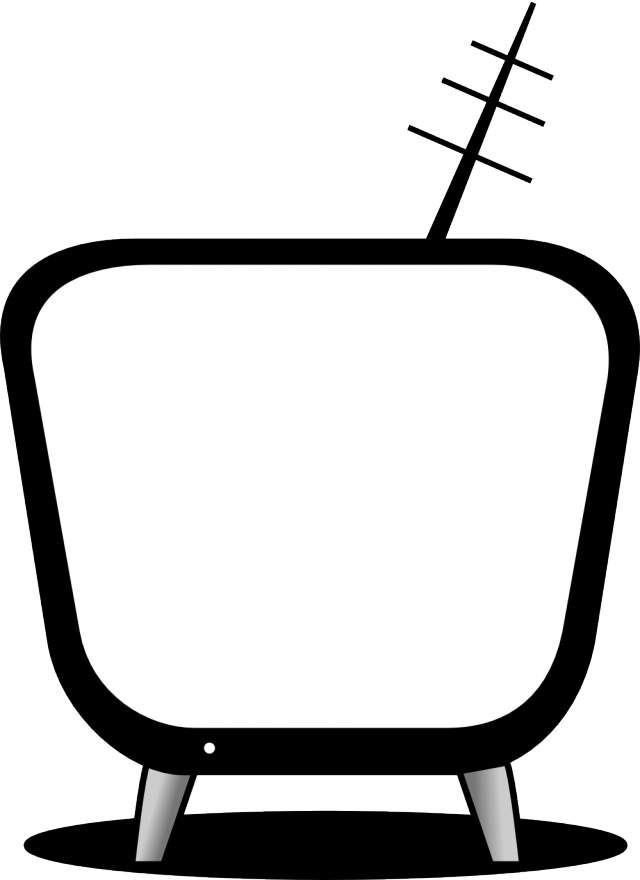 Couch Potato Clipart - Tv Clip Art (640x880), Png Download