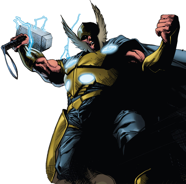 Thor, God Of Thunder (621x615), Png Download