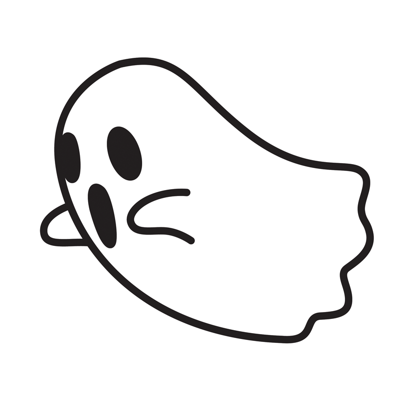 Map Overviewback To Beginning Hide Map - Ghost Vector (1080x1080), Png Download