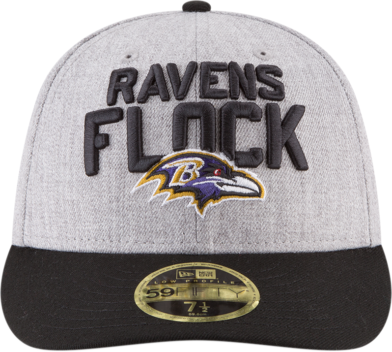Baltimore Ravens - Ravens Flock Hat (798x715), Png Download