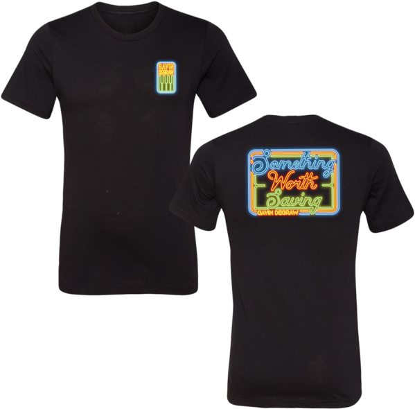 Something Worth Saving Neon Tee - Praying For The Faithless Panic At The Disco Shirt (600x600), Png Download