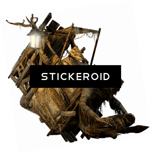 Dark Souls Merchant (596x606), Png Download