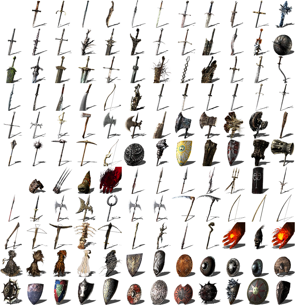 Download Weapons1 - Armas De Dark Souls 2 PNG Image with No