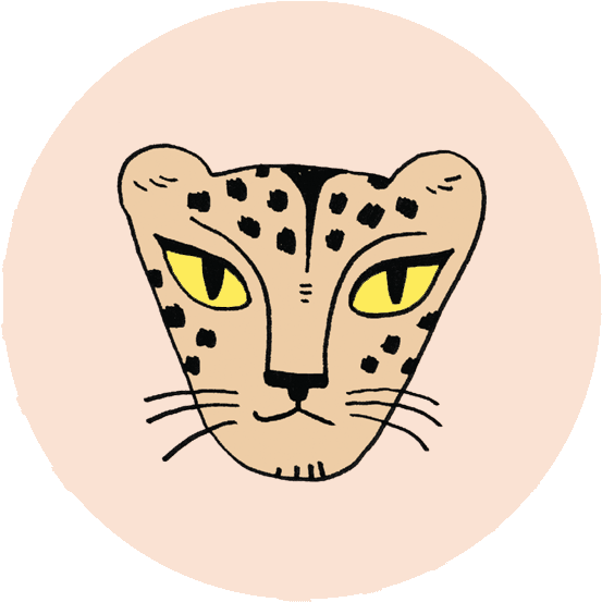 Cheetah - Charing Cross Tube Station (570x570), Png Download