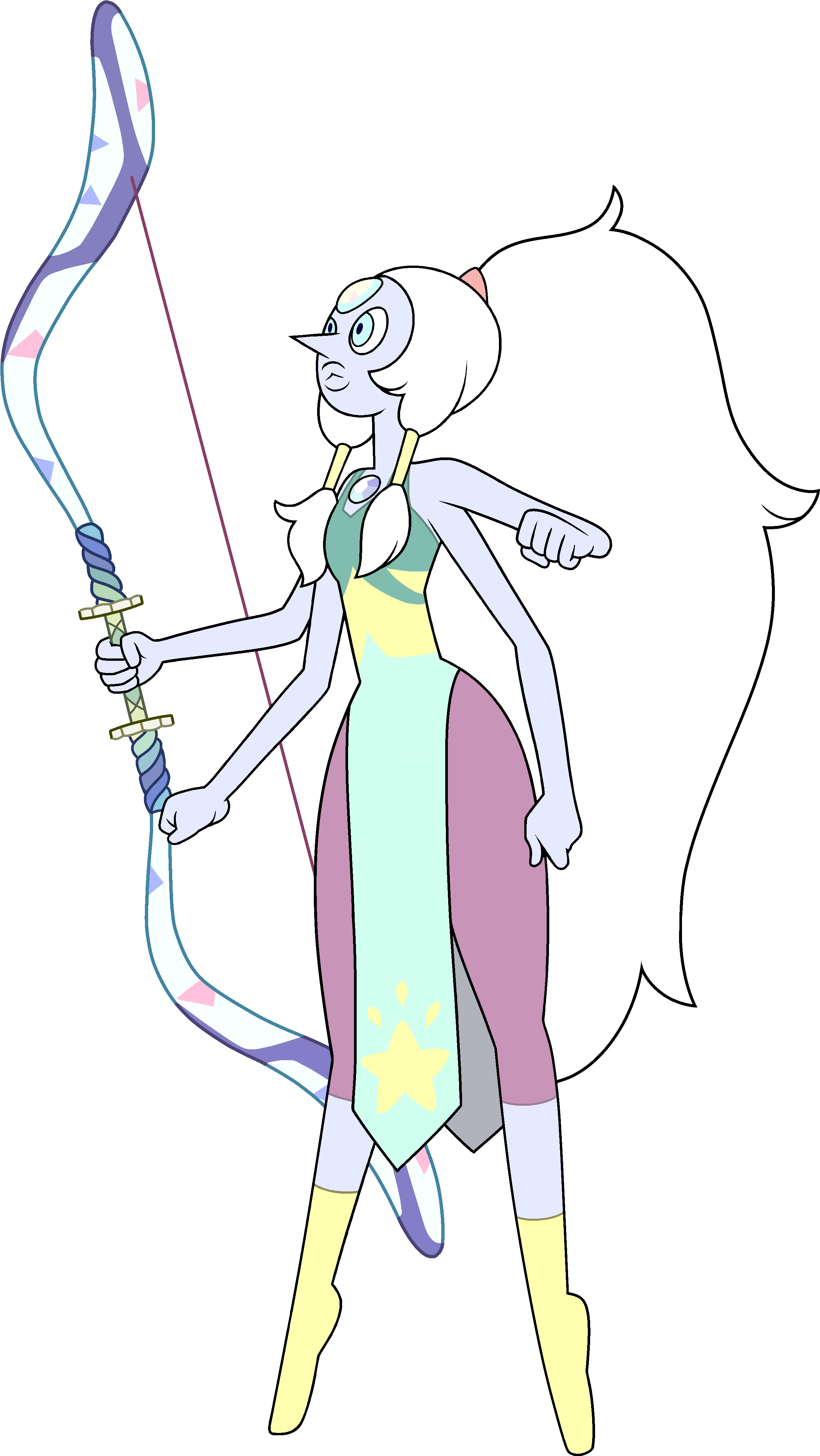 Opal Morning - Steven Universe Fusions Opal (2586x4500), Png Download