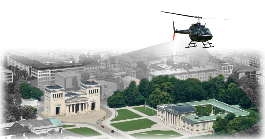 Helishot - Helicopter Rotor (849x457), Png Download