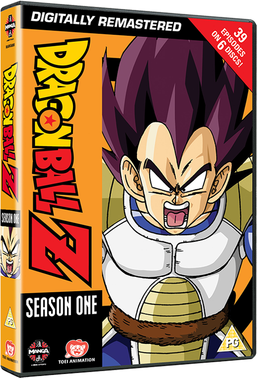 Dragon Ball Z Season 1 - Dragon Ball Z Dvd (530x795), Png Download