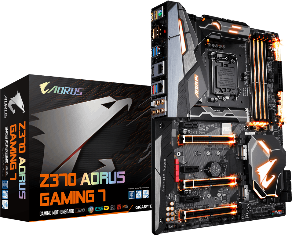 Prev - X299 Aorus Gaming 9 (1000x1000), Png Download