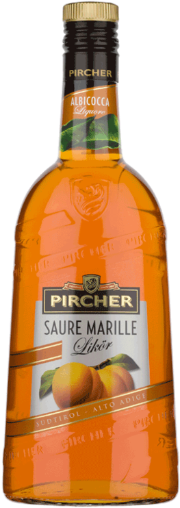 Apricot Liqueur - Pircher (550x776), Png Download