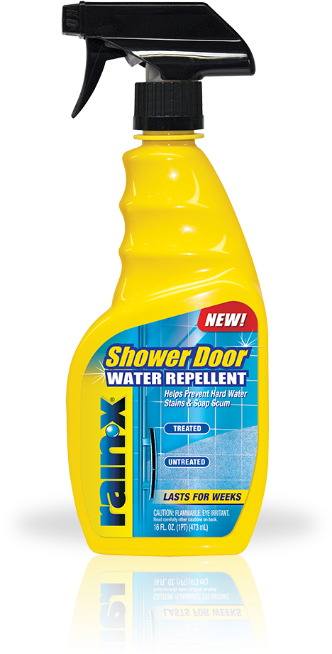 Rain‑x Shower Door Water Repellent Protects Glass Shower - Rain X Shower Door Water Repellant - 16 Fl Oz (650x1100), Png Download