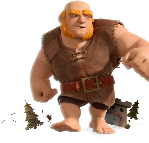 Giant Clipart Clash Clans - Clash Of Clans Png (640x480), Png Download