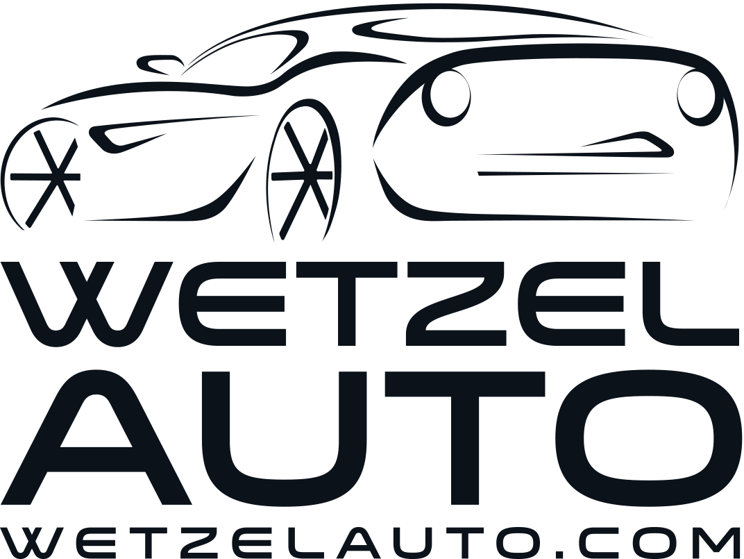 Wetzel Lg Car Stacked Dark - Wetzel Auto (1072x805), Png Download