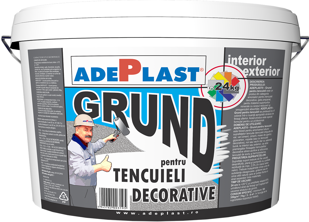 Adeplast Grund For Decorative Plasters - Adeplast (1200x864), Png Download