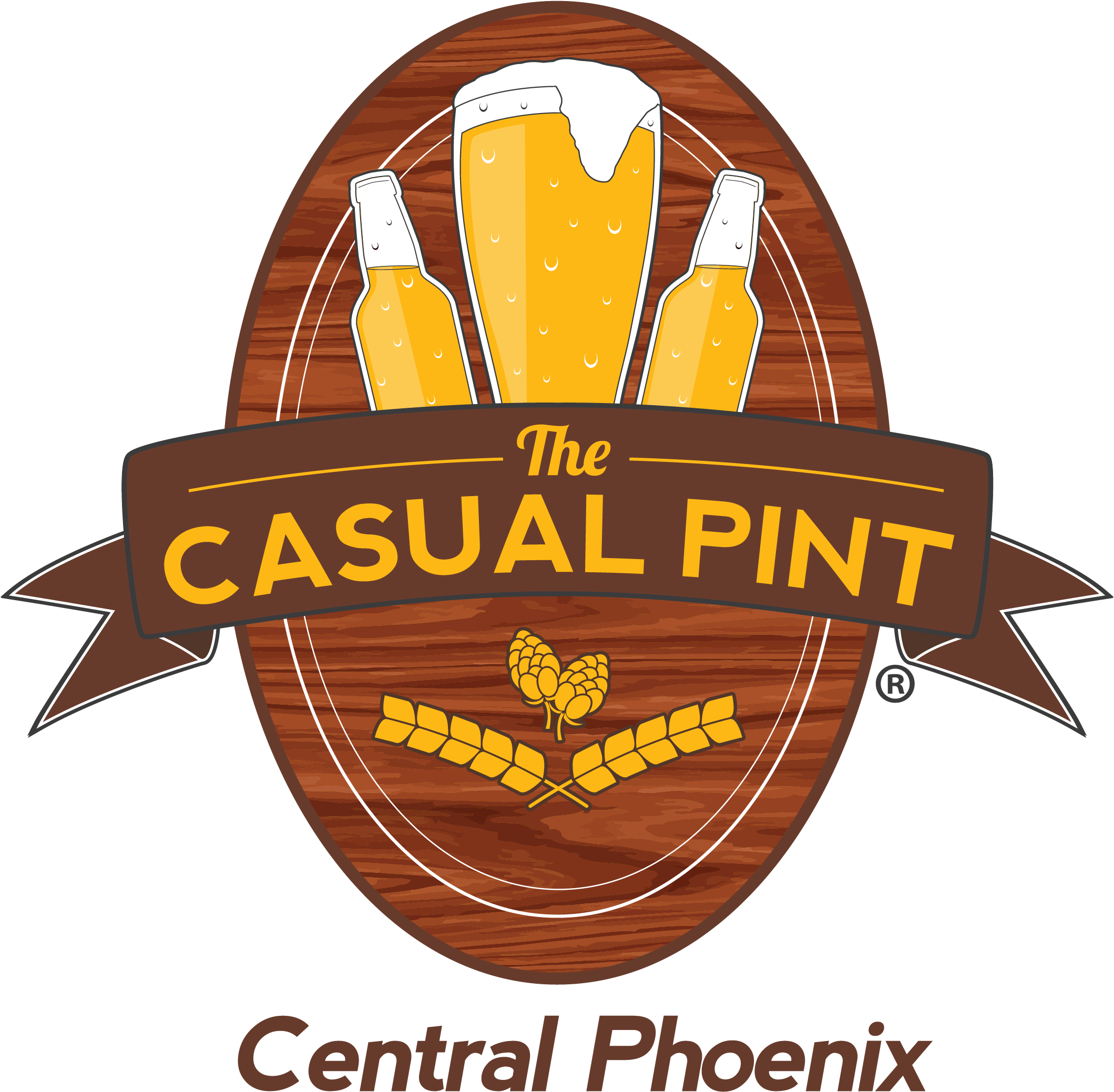 Strong Beer Festival Day - Casual Pint Logo (2133x2133), Png Download